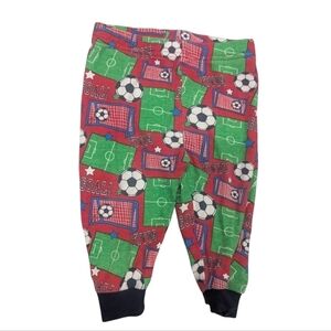 5/$15 Baby Boy Children's Place 6-9 Month Soccer/ Sports Pants- Red,Green,White